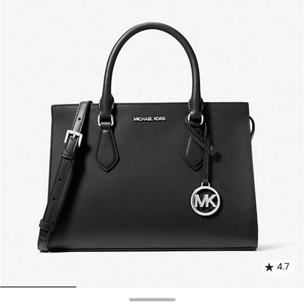 Michael Kors Black Satchel Bag
